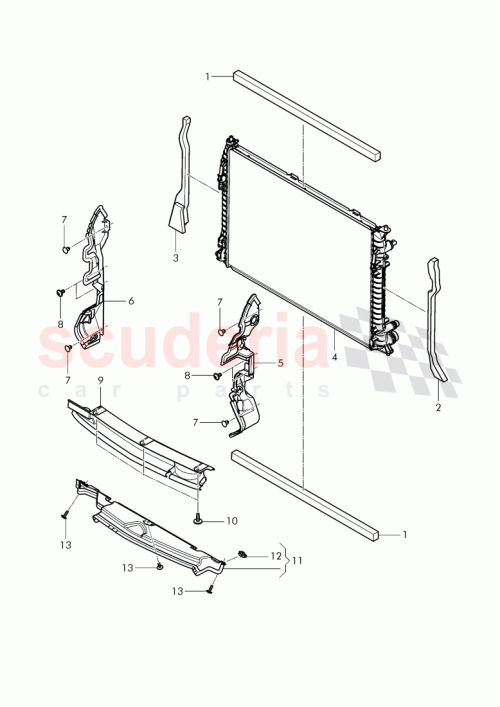 Part Diagram for Bentley 3W0 121 334 A