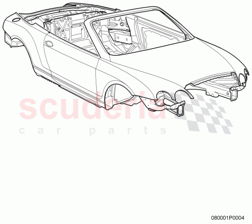Part Diagram for Bentley 3W7800411R
