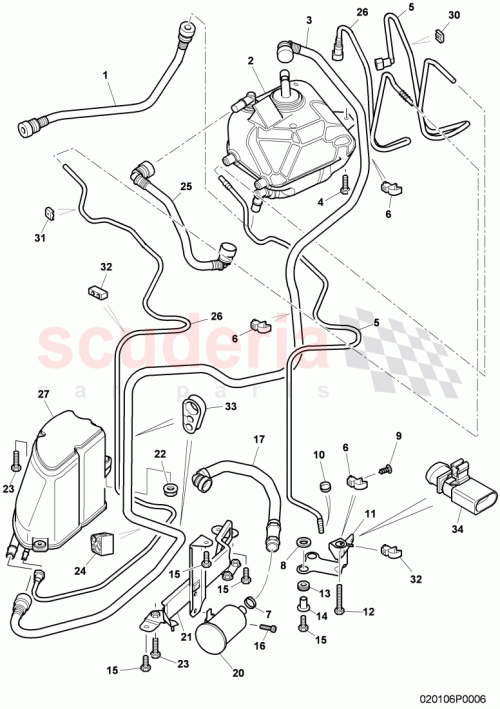 Part Diagram for Bentley 3W0972561
