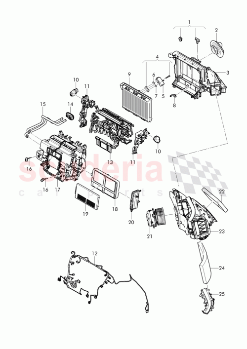 Part Diagram for Bentley 4M0 820 511 A