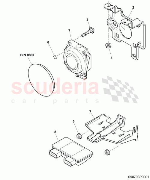 Part Diagram for Bentley 4W0 907 567 B
