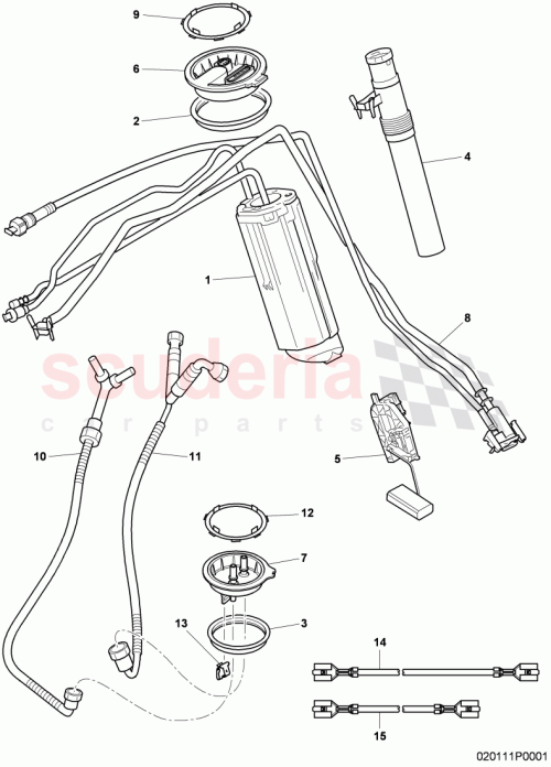 Part Diagram for Bentley 3W8 919 087 G