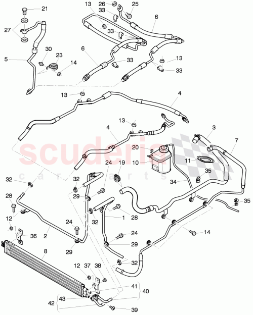 Part Diagram for Bentley 3Y0422885B