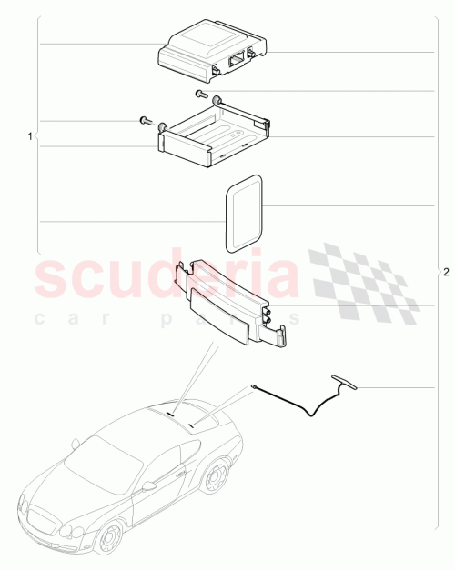 Part Diagram for Bentley JNV 980 120 E