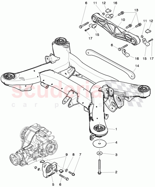 Part Diagram for Bentley N90807502