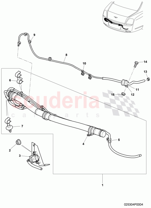 Part Diagram for Bentley N90215804