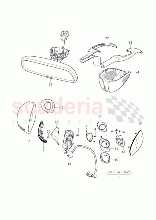 Part Diagram for Bentley 3W3857085AGRU