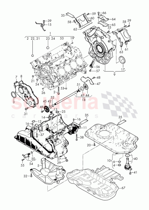 Part Diagram for Bentley 055 105 277