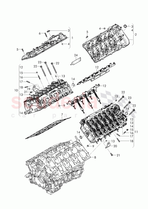 Part Diagram for Bentley N 107 002 01