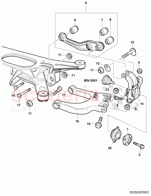 Part Diagram for Bentley WHT001656