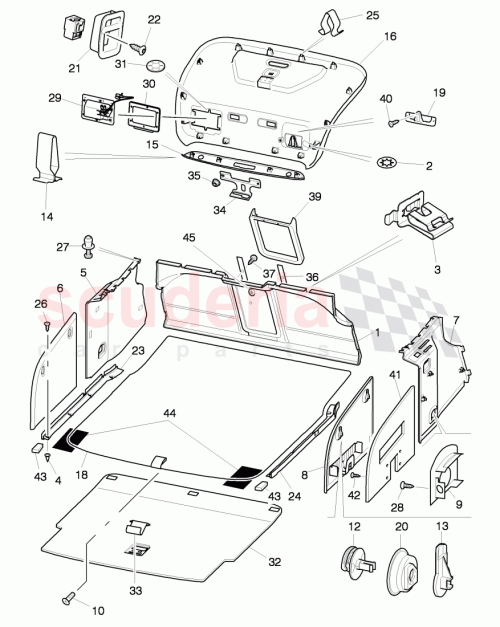 Part Diagram for Bentley 3W5863463J