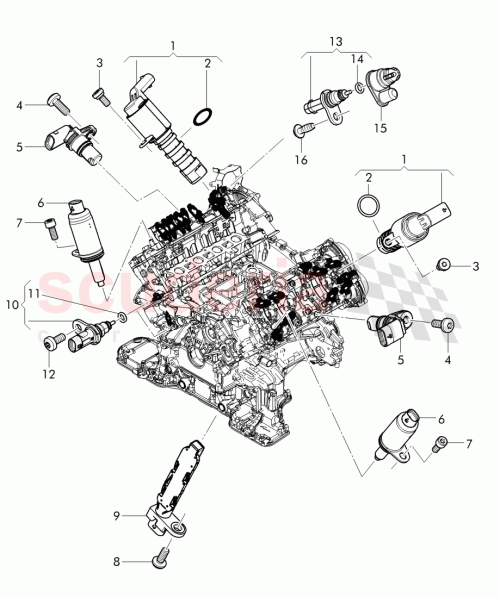 Part Diagram for Bentley WHT 002 789