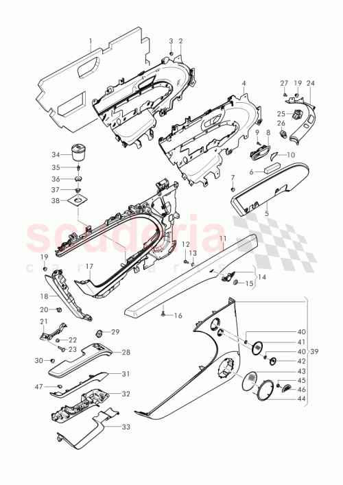Part Diagram for Bentley 3Y4 867 311