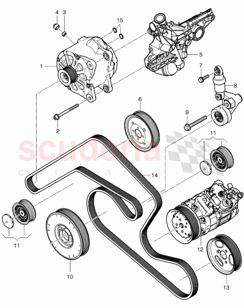 Part Diagram for Bentley 3Y0 903 021 A