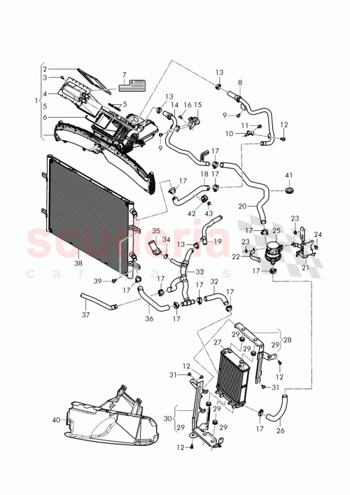 Part Diagram for Bentley 3W0 122 205