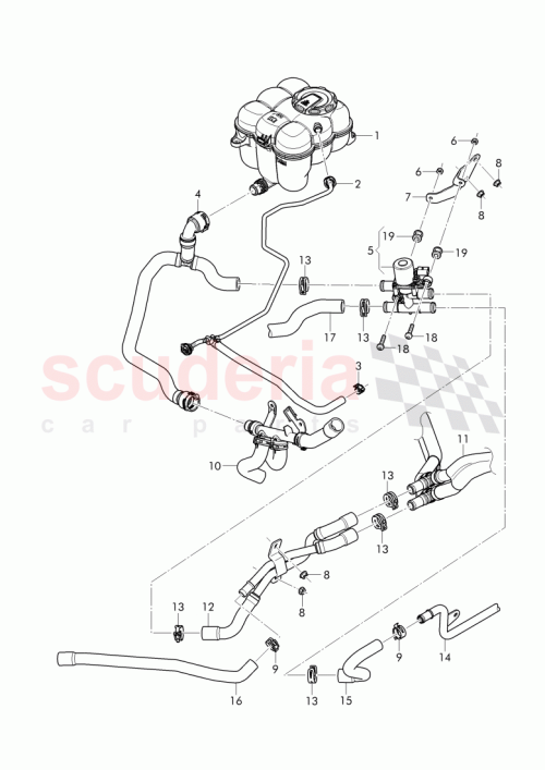 Part Diagram for Bentley 36A265374A
