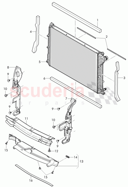 Part Diagram for Bentley 4W0 121 334 B
