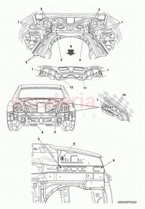 Part Diagram for Bentley 1J0827713