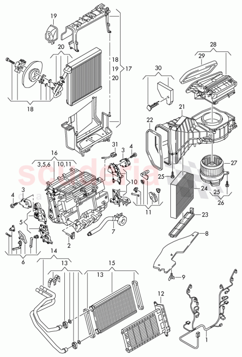Part Diagram for Bentley 4H2 816 023