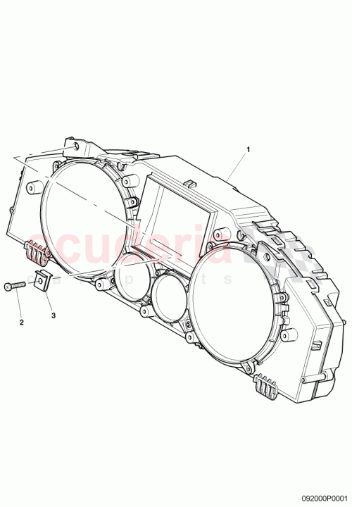 Part Diagram for Bentley 3W0920841Q