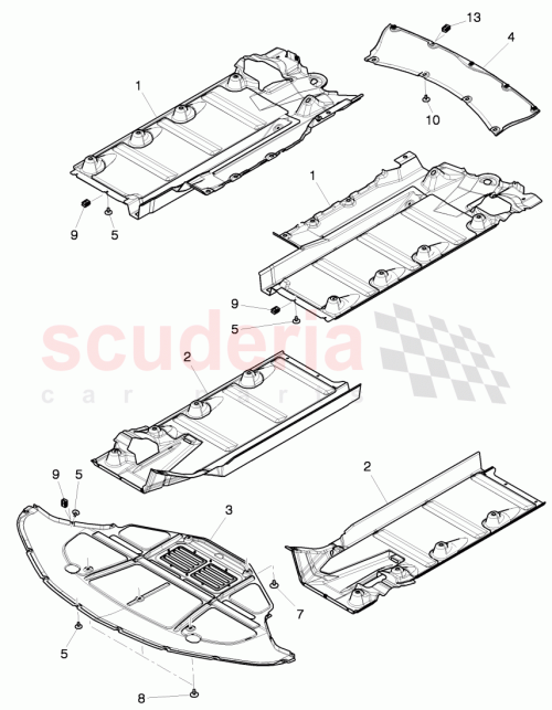Part Diagram for Bentley 3Y0 825 235 F