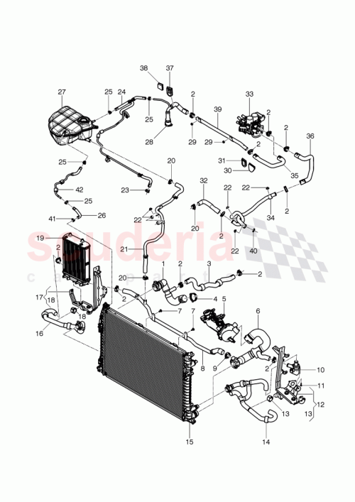 Part Diagram for Bentley 3W0 121 632 D
