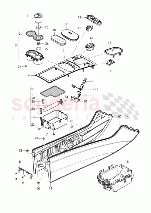 Part Diagram for Bentley 3W0858575A