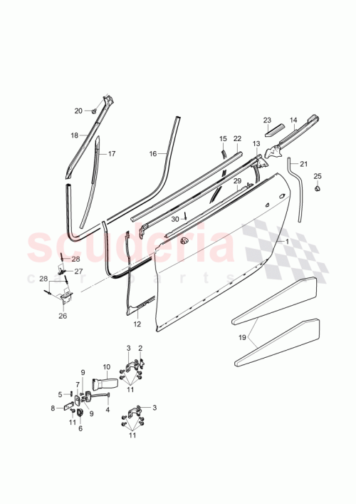 Part Diagram for Bentley 3W7 867 415 N