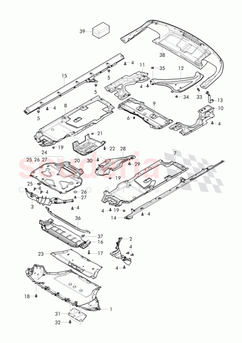 Part Diagram for Bentley N90900402