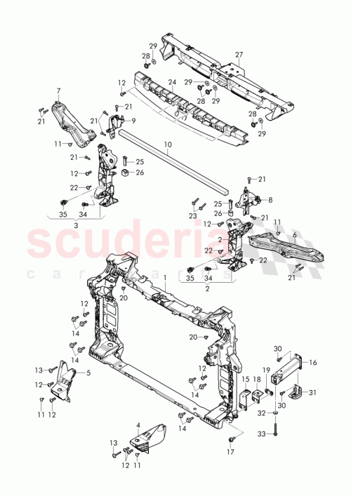Part Diagram for Bentley N91042302