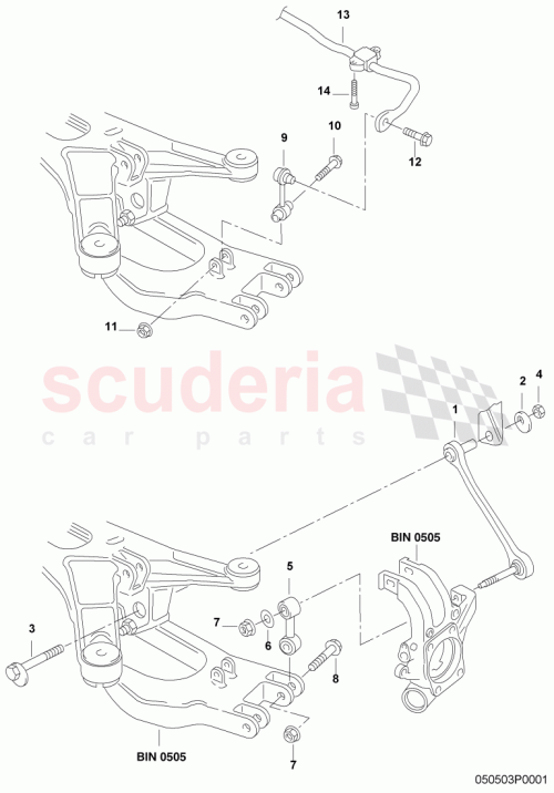 Part Diagram for Bentley 3W5511407