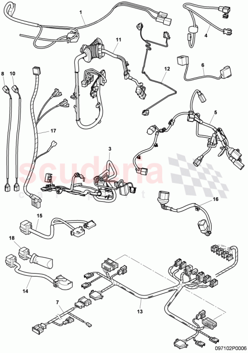 Part Diagram for Bentley 3W0971610H
