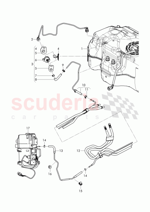 Part Diagram for Bentley 4H0 201 449 B