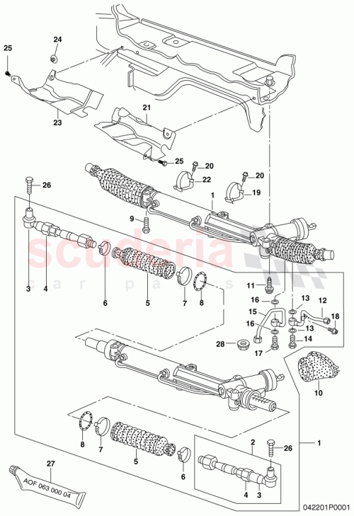 Part Diagram for Bentley 4E0419801E