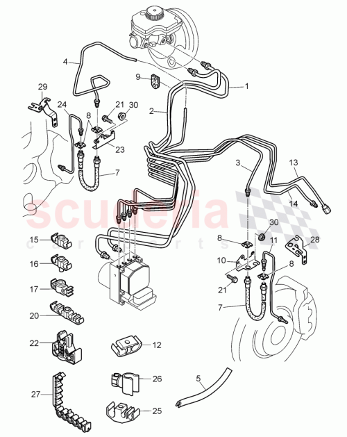 Part Diagram for Bentley 3W0611724C