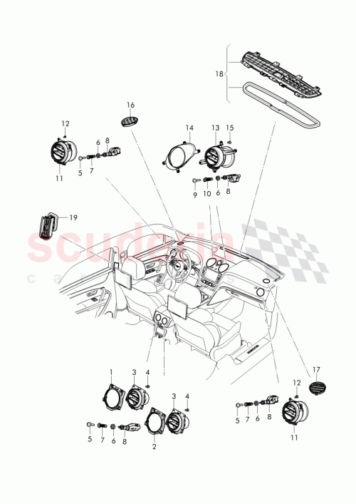 Part Diagram for Bentley 36B 819 793