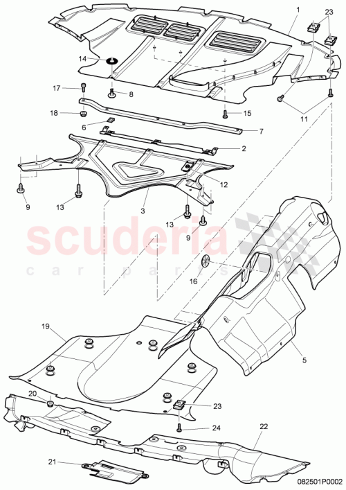 Part Diagram for Bentley 3W0 825 235 S
