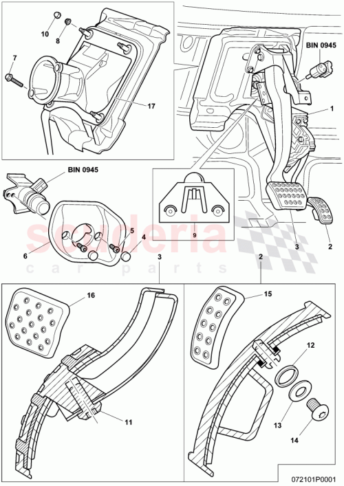 Part Diagram for Bentley N90403004