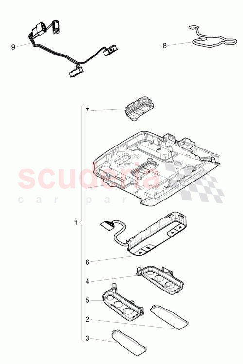Part Diagram for Bentley 3Y0 947 315 E