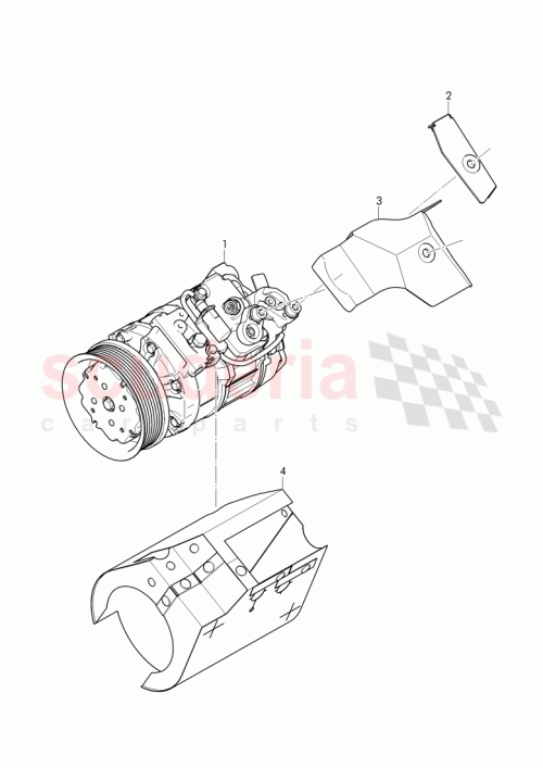 Part Diagram for Bentley 4W0 816 563