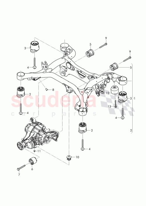Part Diagram for Bentley N 912 280 01