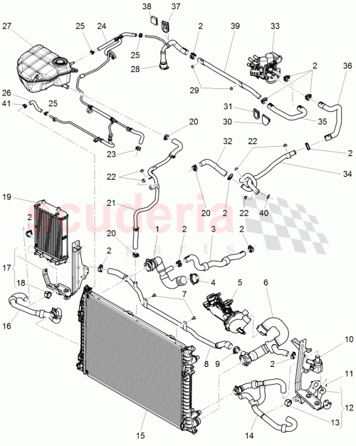Part Diagram for Bentley 3W0 121 632 C