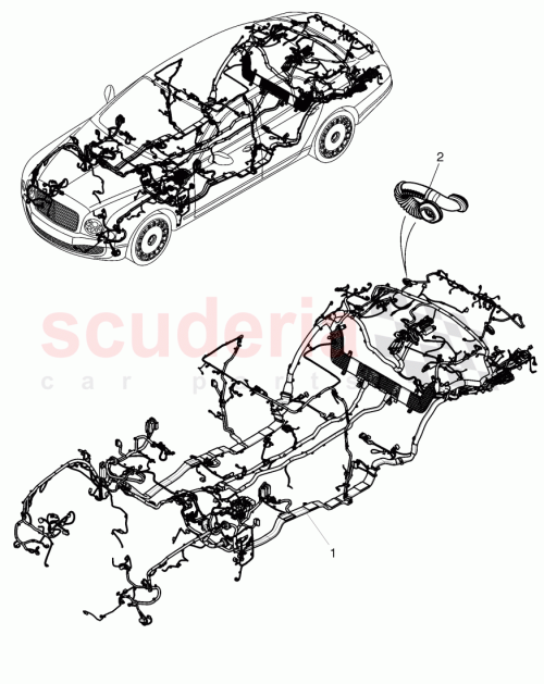 Part Diagram for Bentley 3Y2 971 012 BA