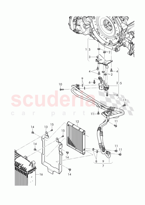 Part Diagram for Bentley 0D6 398 029