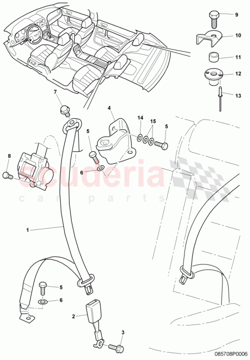 Part Diagram for Bentley N98951402