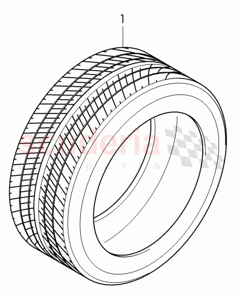 Part Diagram for Bentley 3Y0 601 313 P
