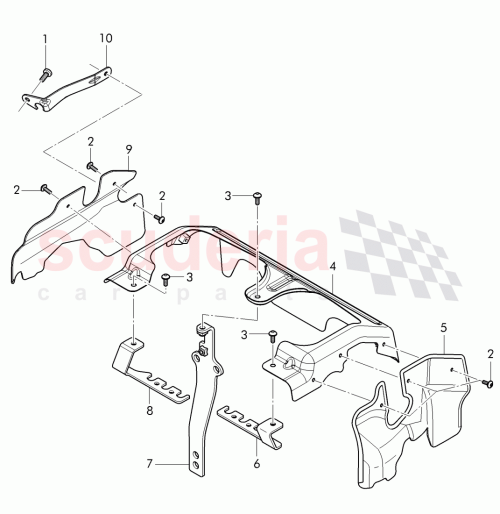 Part Diagram for Bentley 3W0 199 294