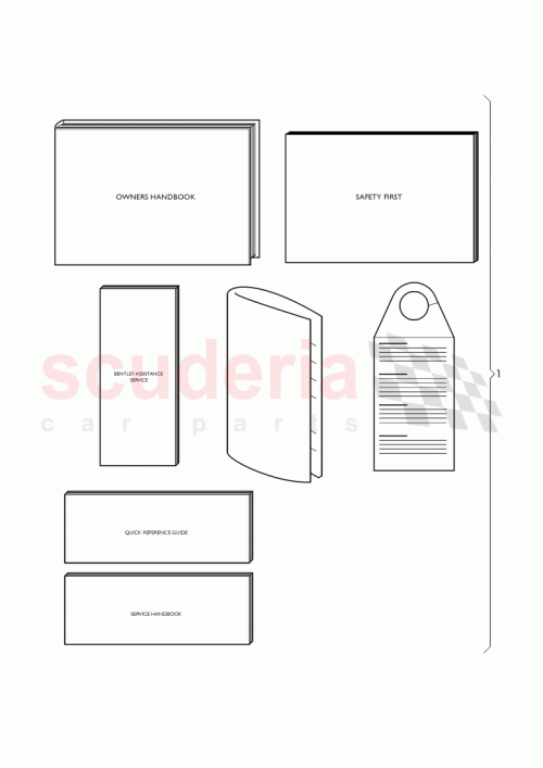 Part Diagram for Bentley 3W7 012 006 T