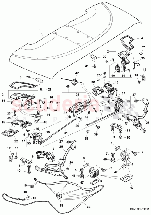 Part Diagram for Bentley N90997501
