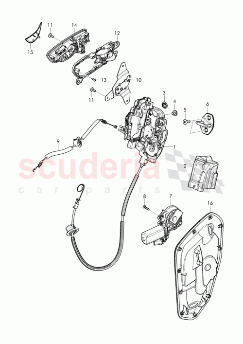 Part Diagram for Bentley 36A 839 085 A